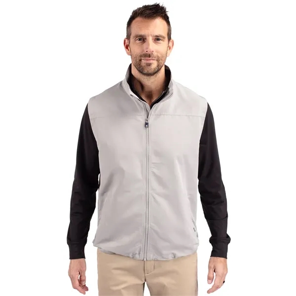 Men's vest with a full-zip, wind and water resistance, wrinkle-release material,... from ASI 47965 Cutter & Buck