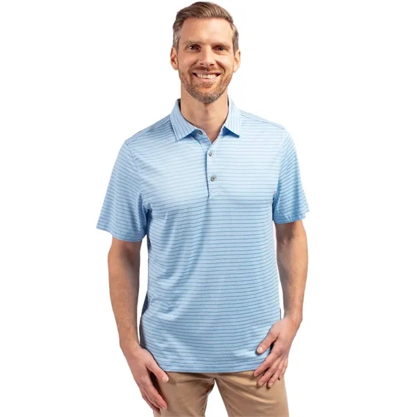 Men's polo with four-way stretch, short sleeves, moisture-wicking performance, and UPF50+... from ASI 47965 Cutter & Buck