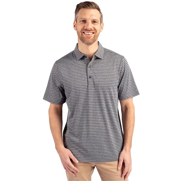 Men's polo with four-way stretch, short sleeves, moisture-wicking performance, and UPF50+... from ASI 47965 Cutter & Buck