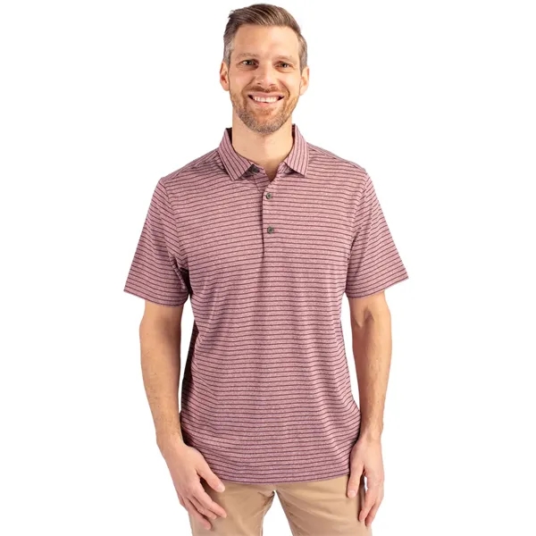 Men's polo with four-way stretch, short sleeves, moisture-wicking performance, and UPF50+... from ASI 47965 Cutter & Buck