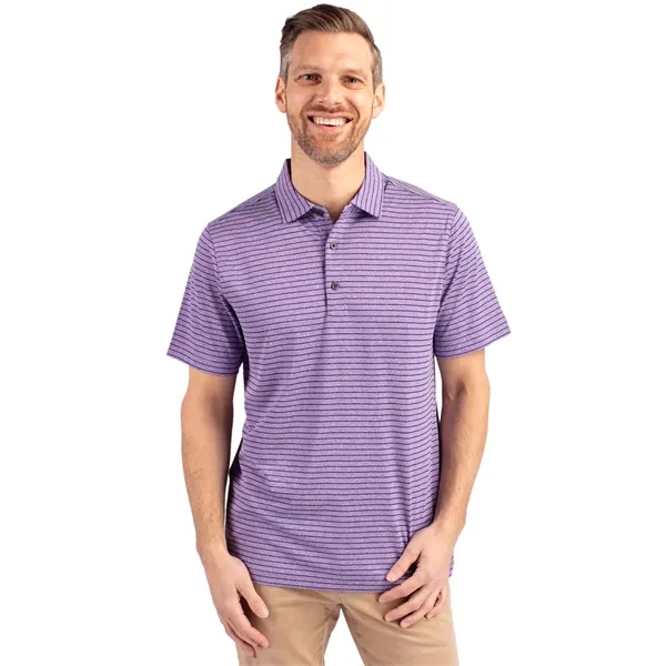 Men's polo with four-way stretch, short sleeves, moisture-wicking performance, and UPF50+... from ASI 47965 Cutter & Buck