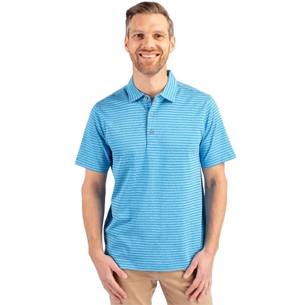 Men's polo with four-way stretch, short sleeves, moisture-wicking performance, and UPF50+... from ASI 47965 Cutter & Buck
