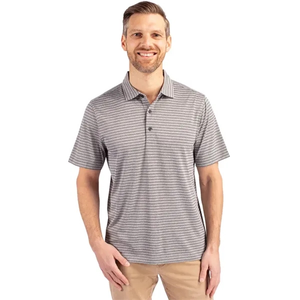 Men's polo with four-way stretch, short sleeves, moisture-wicking performance, and UPF50+... from ASI 47965 Cutter & Buck