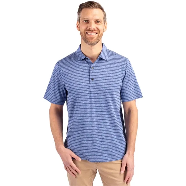 Men's polo with four-way stretch, short sleeves, moisture-wicking performance, and UPF50+... from ASI 47965 Cutter & Buck