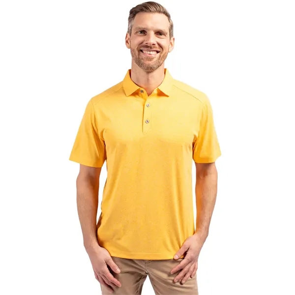 Men's polo with short sleeves, 4-way stretch, moisture-wicking performance, and UPF50+... from ASI 47965 Cutter & Buck