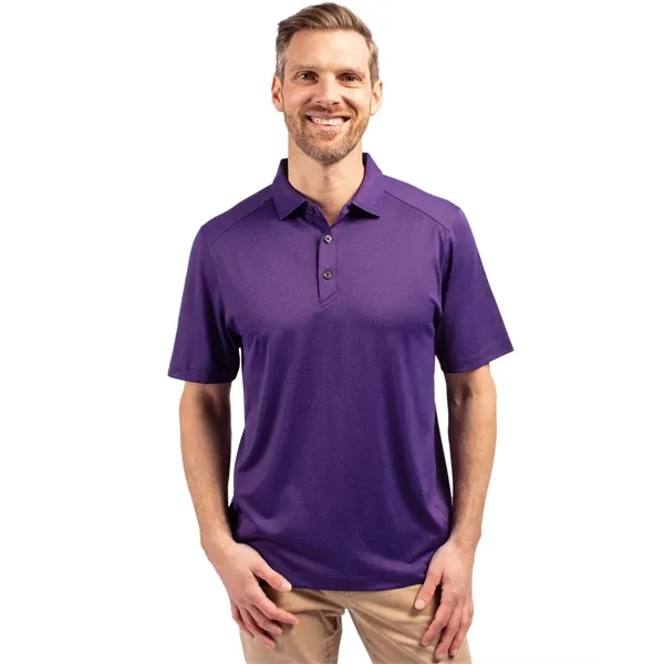Men's polo with short sleeves, 4-way stretch, moisture-wicking performance, and UPF50+... from ASI 47965 Cutter & Buck