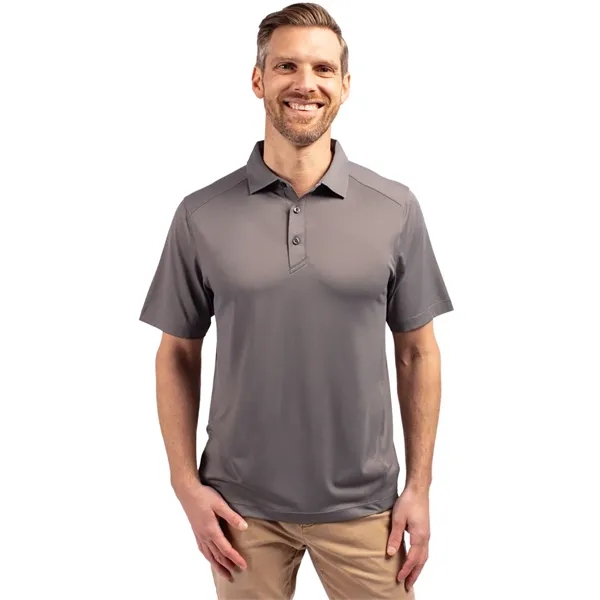 Men's polo with short sleeves, 4-way stretch, moisture-wicking performance, and UPF50+... from ASI 47965 Cutter & Buck