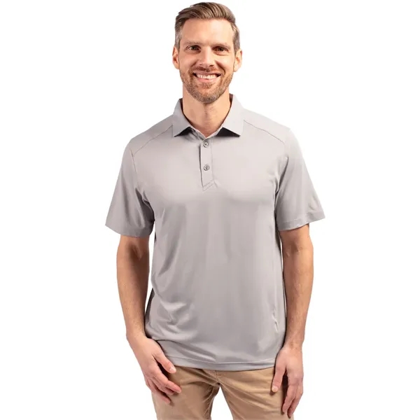 Men's polo with short sleeves, 4-way stretch, moisture-wicking performance, and UPF50+... from ASI 47965 Cutter & Buck
