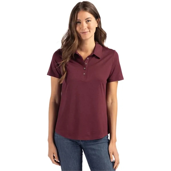 Women's polo with UPF 50+ protection and moisture-wicking performance.... from ASI 47965 Cutter & Buck