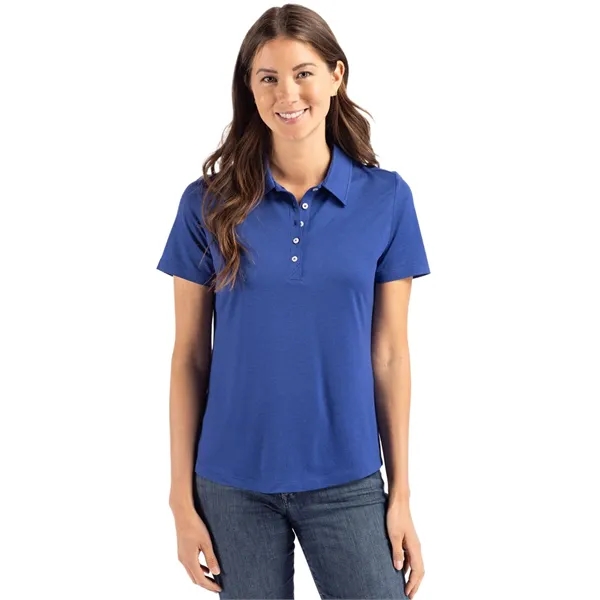 Women's polo with UPF 50+ protection and moisture-wicking performance.... from ASI 47965 Cutter & Buck