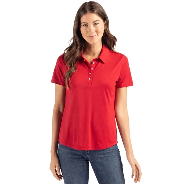 Women's polo with UPF 50+ protection and moisture-wicking performance.... from ASI 47965 Cutter & Buck