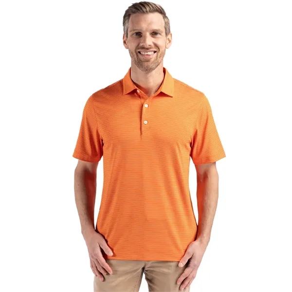 Men's polo with short sleeves, 4-way stretch, moisture-wicking performance, and UPF50+... from ASI 47965 Cutter & Buck