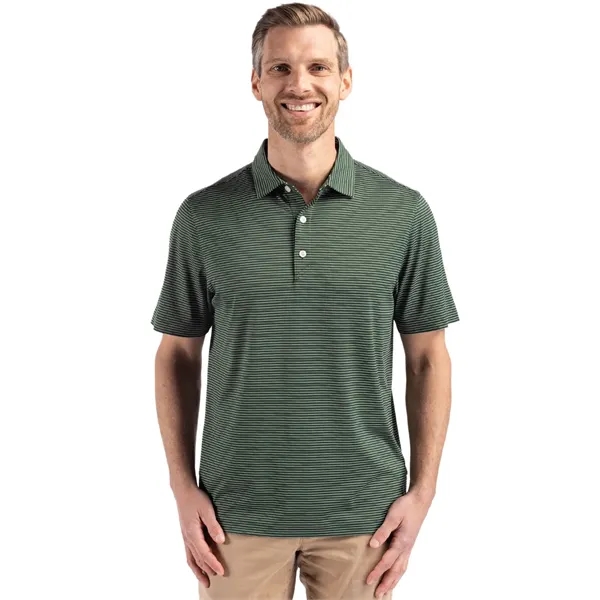 Men's polo with short sleeves, 4-way stretch, moisture-wicking performance, and UPF50+... from ASI 47965 Cutter & Buck