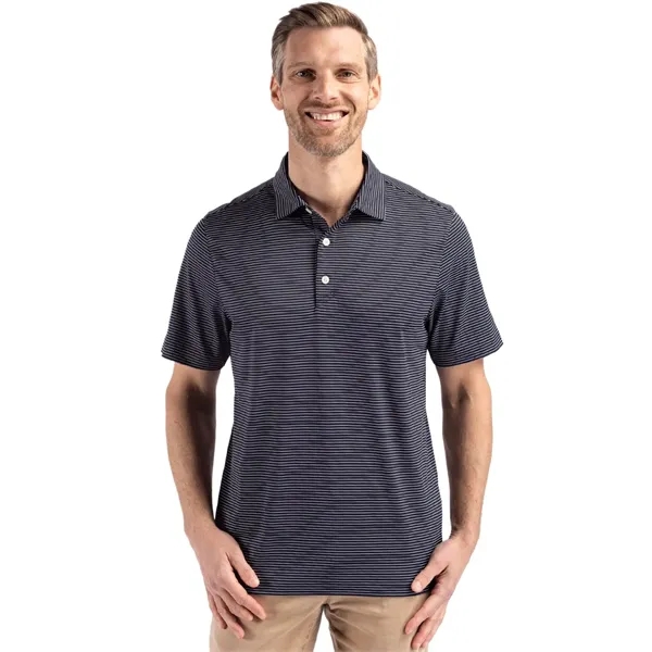 Men's polo with short sleeves, 4-way stretch, moisture-wicking performance, and UPF50+... from ASI 47965 Cutter & Buck