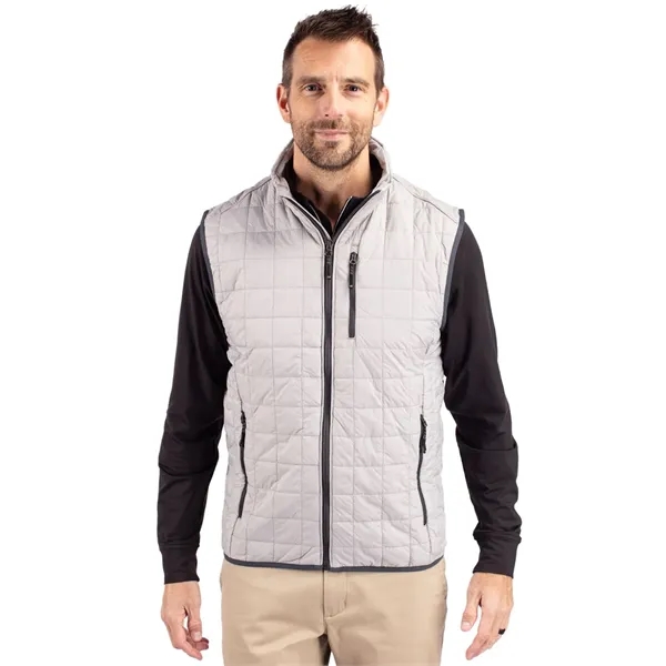 Men's puffer vest with a full-zip, insulation, wind and water resistance,... from ASI 47965 Cutter & Buck