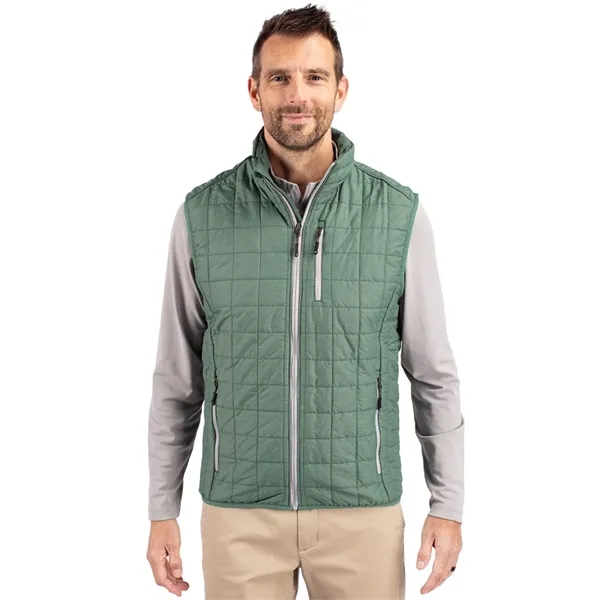 Men's puffer vest with a full-zip, insulation, wind and water resistance,... from ASI 47965 Cutter & Buck