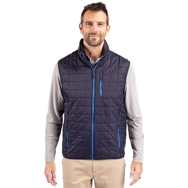 Men's puffer vest with a full-zip, insulation, wind and water resistance,... from ASI 47965 Cutter & Buck