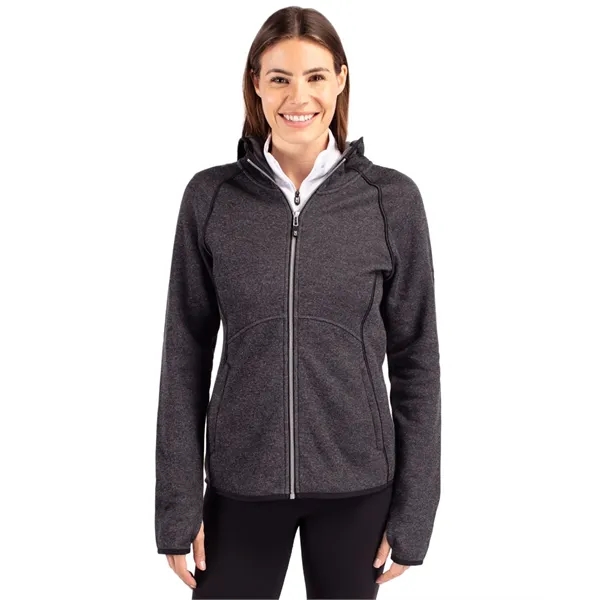 Women's jacket with a hood, full-zip, and pockets.... from ASI 47965 Cutter & Buck