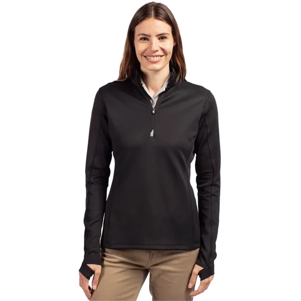 Women's sweatshirt with UPF 50+ protection, matte fabric finish, moisture-wicking performance,... from ASI 47965 Cutter & Buck