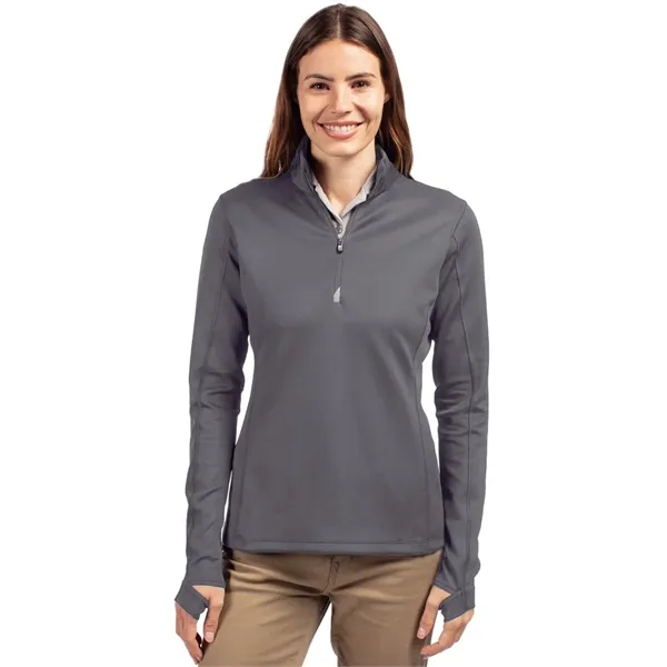 Women's sweatshirt with UPF 50+ protection, matte fabric finish, moisture-wicking performance,... from ASI 47965 Cutter & Buck