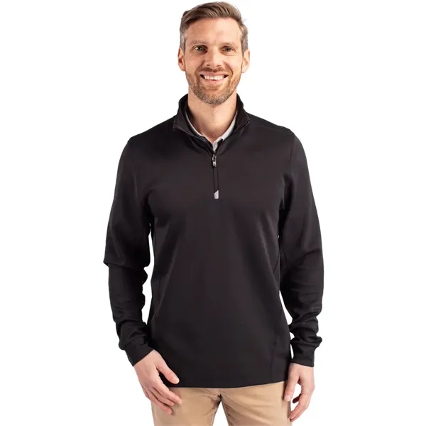 Men's sweatshirt with a quarter zip, UPF 50+ protection, moisture-wicking performance,... from ASI 47965 Cutter & Buck