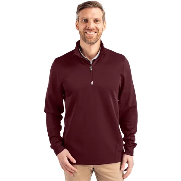 Men's sweatshirt with a quarter zip, UPF 50+ protection, moisture-wicking performance,... from ASI 47965 Cutter & Buck