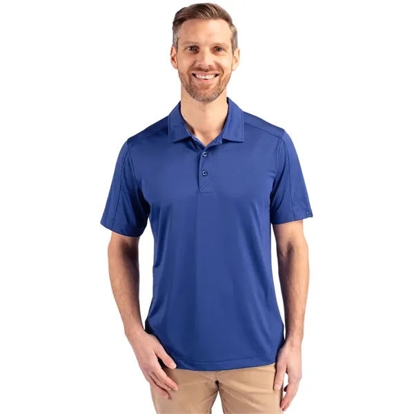 Men's polo with short sleeves, moisture-wicking performance, UPF 50+ protection, and... from ASI 47965 Cutter & Buck