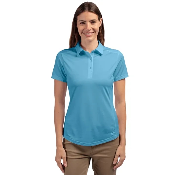 Women's polo with short sleeves, moisture-wicking performance UPF 50+ protection, and... from ASI 47965 Cutter & Buck