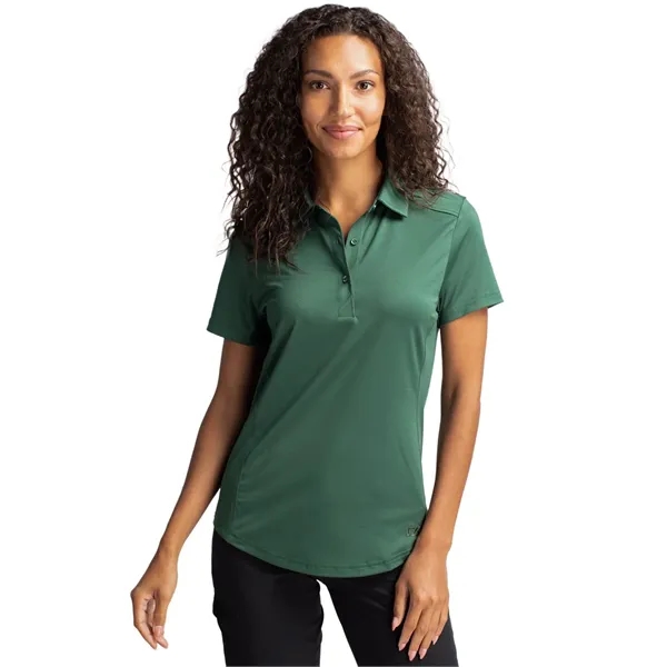 Women's polo with short sleeves, moisture-wicking performance UPF 50+ protection, and... from ASI 47965 Cutter & Buck