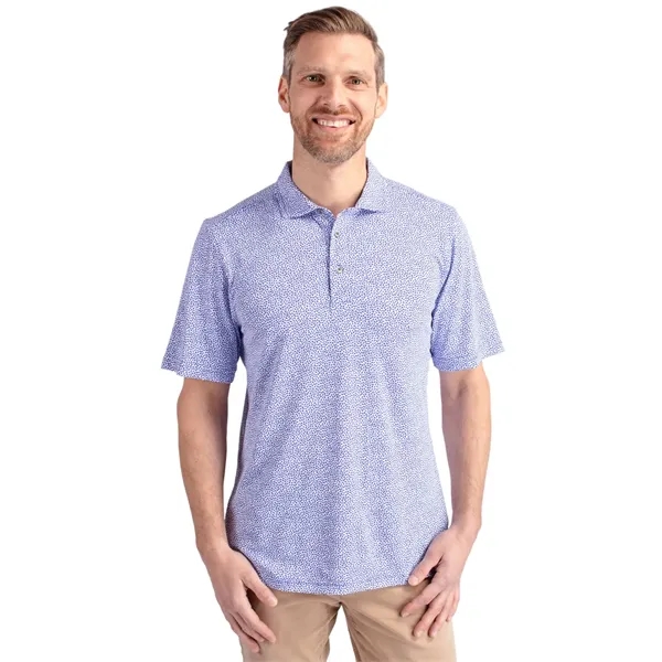 Men's polo with UPF 25+ protection, moisture-wicking performance, self-fabric collar, and... from ASI 47965 Cutter & Buck