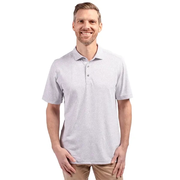 Men's polo with UPF 25+ protection, moisture-wicking performance, self-fabric collar, and... from ASI 47965 Cutter & Buck