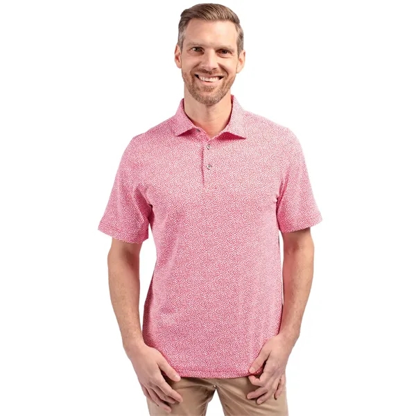 Men's polo with UPF 25+ protection, moisture-wicking performance, self-fabric collar, and... from ASI 47965 Cutter & Buck