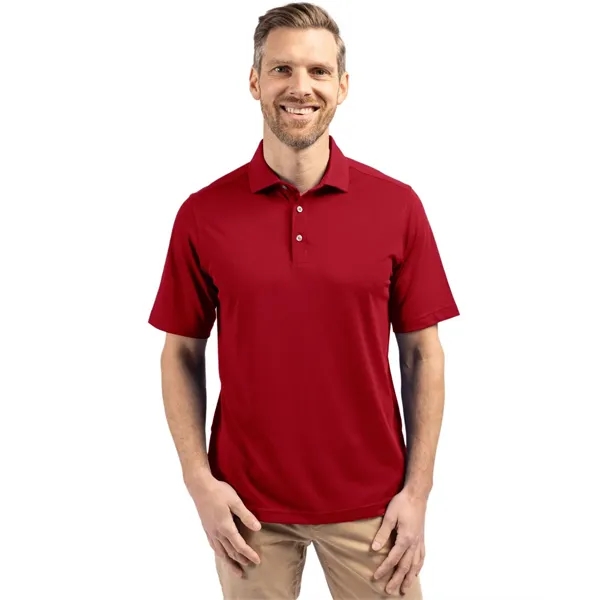 Men's polo with moisture-wicking performance, UPF 25+ protection, self-fabric collar, and... from ASI 47965 Cutter & Buck