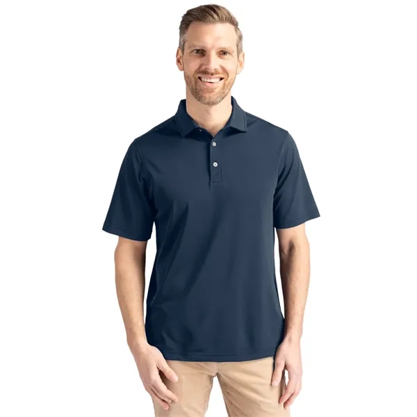 Men's polo with moisture-wicking performance, UPF 25+ protection, self-fabric collar, and... from ASI 47965 Cutter & Buck