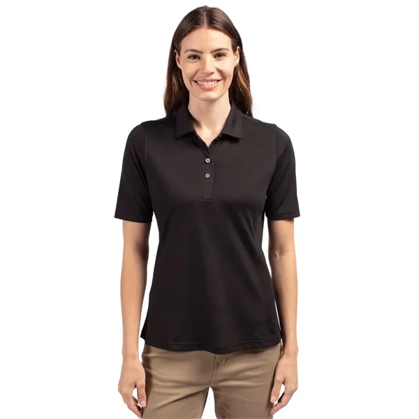Women's polo with short sleeves, moisture-wicking performance, UPF 25+ sun protection,... from ASI 47965 Cutter & Buck