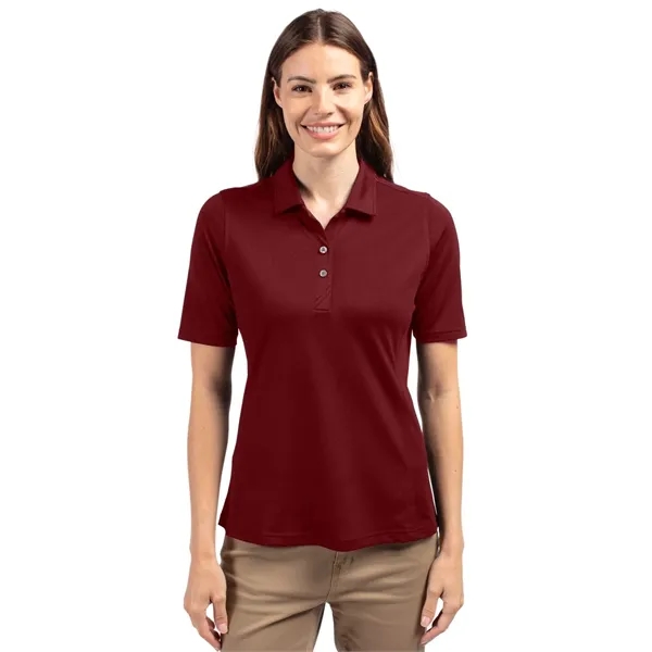 Women's polo with short sleeves, moisture-wicking performance, UPF 25+ sun protection,... from ASI 47965 Cutter & Buck