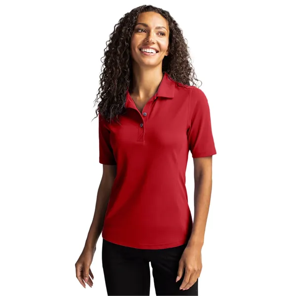 Women's polo with short sleeves, moisture-wicking performance, UPF 25+ sun protection,... from ASI 47965 Cutter & Buck
