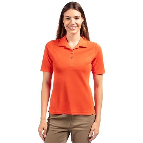 Women's polo with short sleeves, moisture-wicking performance, UPF 25+ sun protection,... from ASI 47965 Cutter & Buck