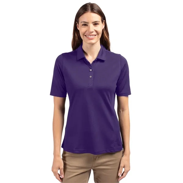 Women's polo with short sleeves, moisture-wicking performance, UPF 25+ sun protection,... from ASI 47965 Cutter & Buck