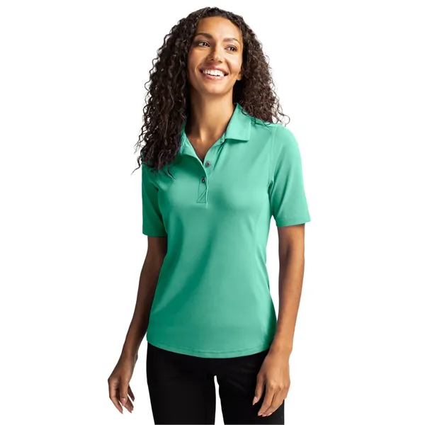 Women's polo with short sleeves, moisture-wicking performance, UPF 25+ sun protection,... from ASI 47965 Cutter & Buck