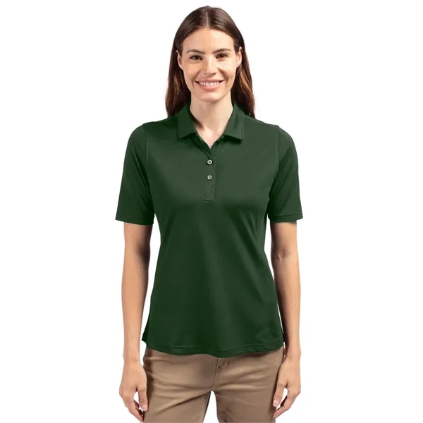 Women's polo with short sleeves, moisture-wicking performance, UPF 25+ sun protection,... from ASI 47965 Cutter & Buck
