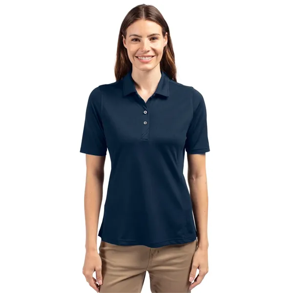 Women's polo with short sleeves, moisture-wicking performance, UPF 25+ sun protection,... from ASI 47965 Cutter & Buck