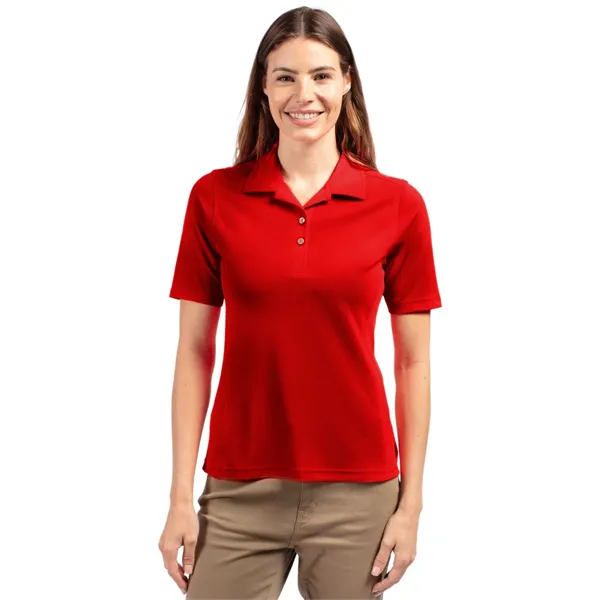 Women's polo with short sleeves, moisture-wicking performance, UPF 25+ sun protection,... from ASI 47965 Cutter & Buck