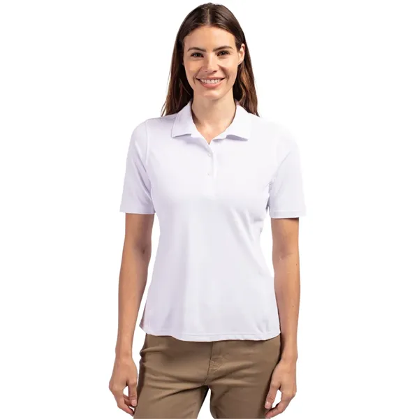Women's polo with short sleeves, moisture-wicking performance, UPF 25+ sun protection,... from ASI 47965 Cutter & Buck