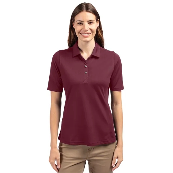 Women's polo with short sleeves, moisture-wicking performance, UPF 25+ sun protection,... from ASI 47965 Cutter & Buck