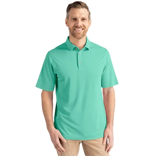 Men's polo with moisture-wicking performance, UPF 25+ protection, self-fabric collar, and... from ASI 47965 Cutter & Buck