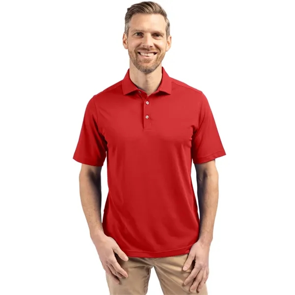 Men's polo with moisture-wicking performance, UPF 25+ protection, self-fabric collar, and... from ASI 47965 Cutter & Buck