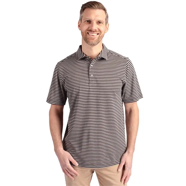 Men's polo with UPF 25+ protection, moisture-wicking performance, and self-fabric collar.... from ASI 47965 Cutter & Buck
