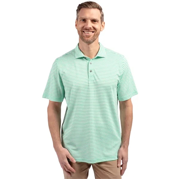 Men's polo with UPF 25+ protection, moisture-wicking performance, and self-fabric collar.... from ASI 47965 Cutter & Buck