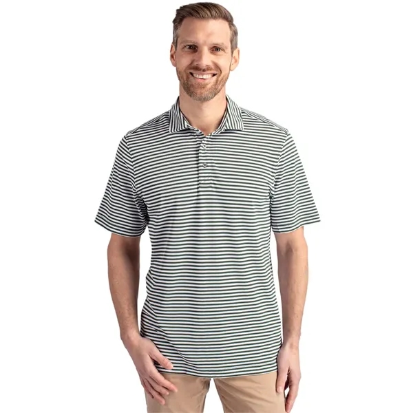 Men's polo with UPF 25+ protection, moisture-wicking performance, and self-fabric collar.... from ASI 47965 Cutter & Buck